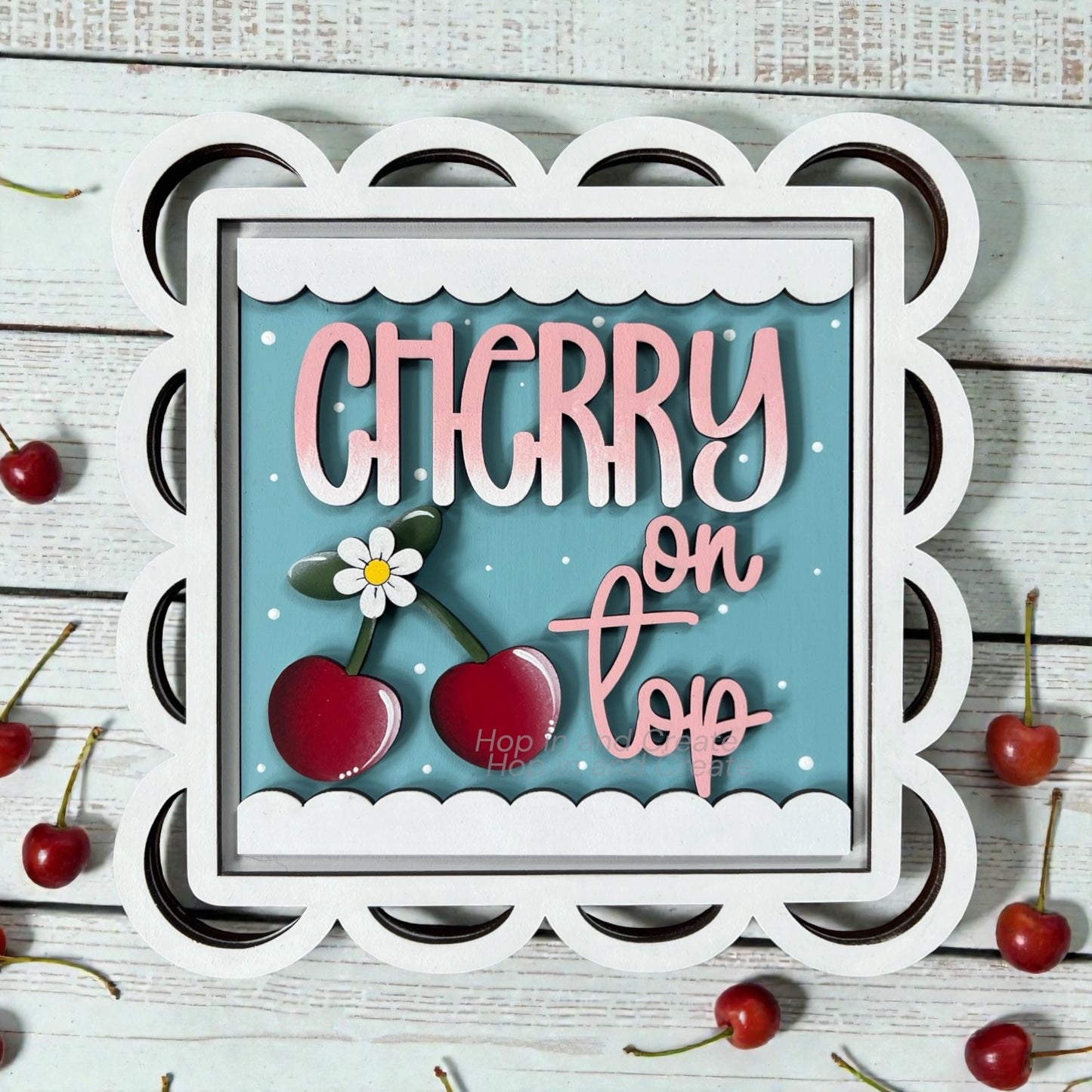 Cherry Full Size Interchangeable Tiles (4.25”) | Summer Decor