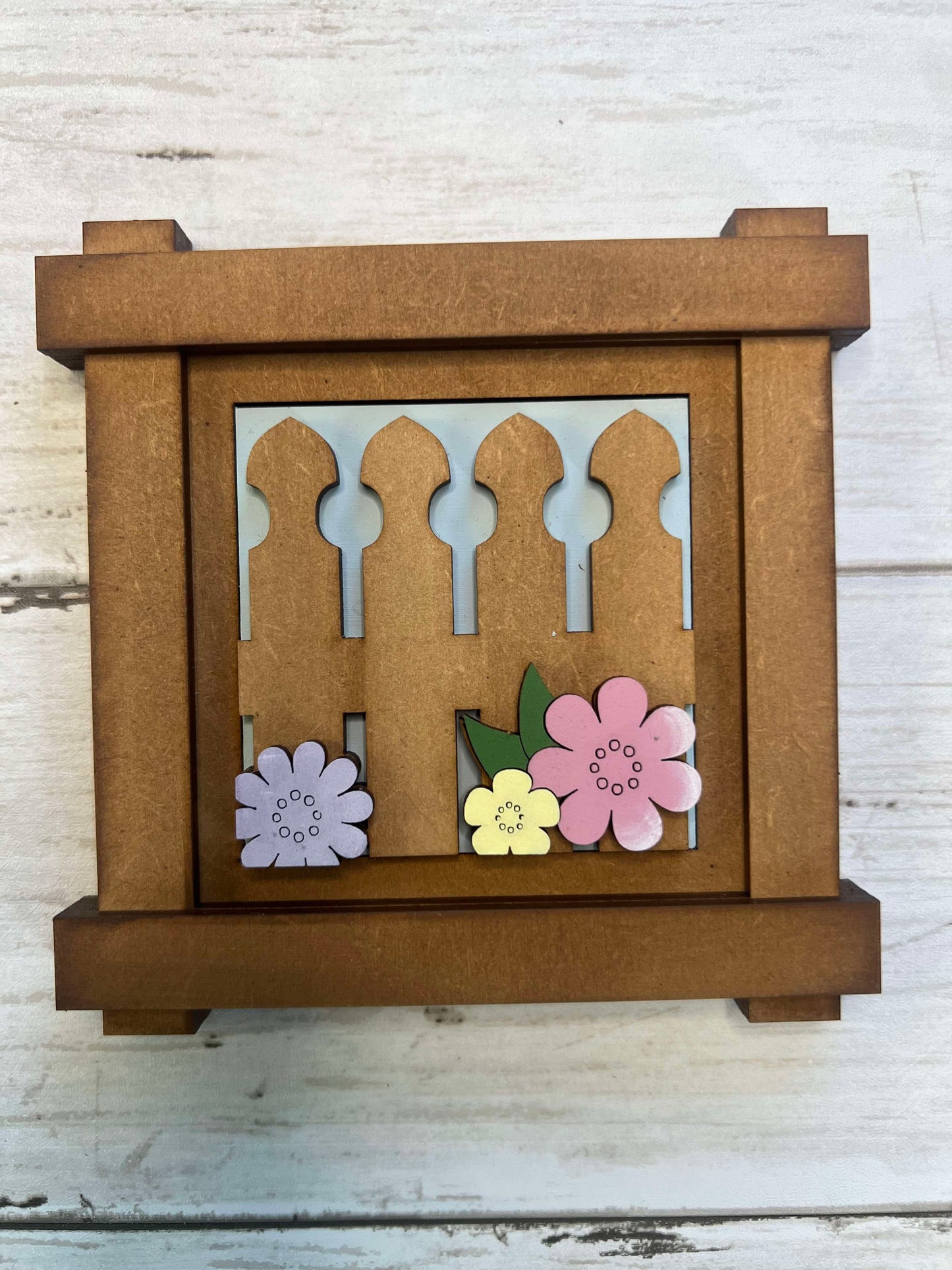 Spring Highland Cow Mini Tiles