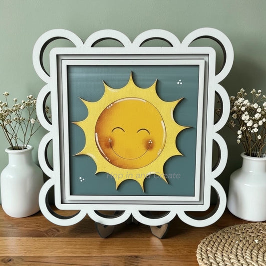 Hello Summer Full Size Tile Set | Interchangeable Summer Decor