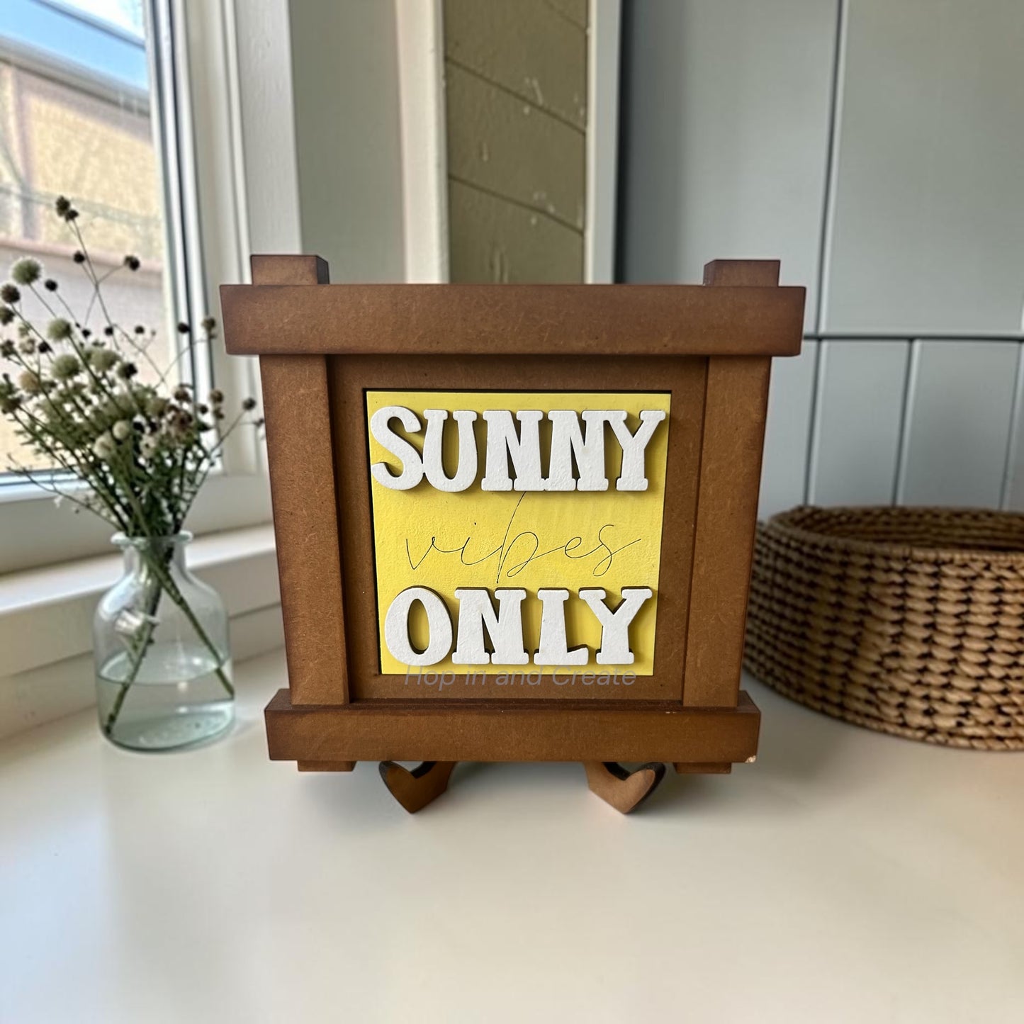 Hello Summer Mini Tile Set | Interchangeable Summer Decor