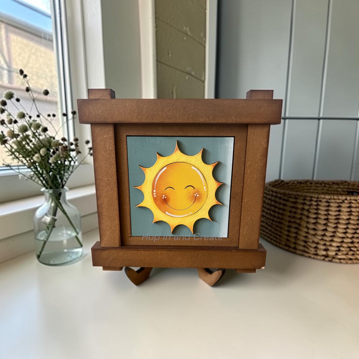Hello Summer Mini Tile Set | Interchangeable Summer Decor