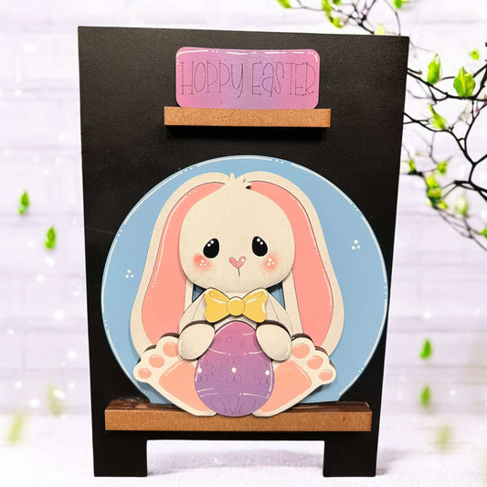 Easter Bunny 3 (Floppy Ears) Easel Insert
