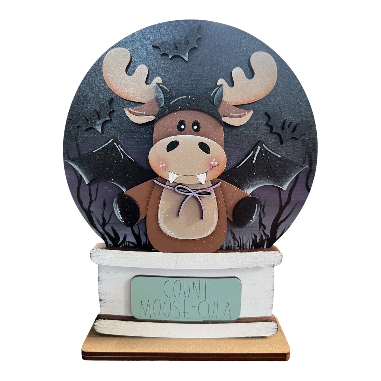 Halloween Moose Easel Insert
