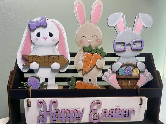 Easter 6 (Bunny Trio) Crate