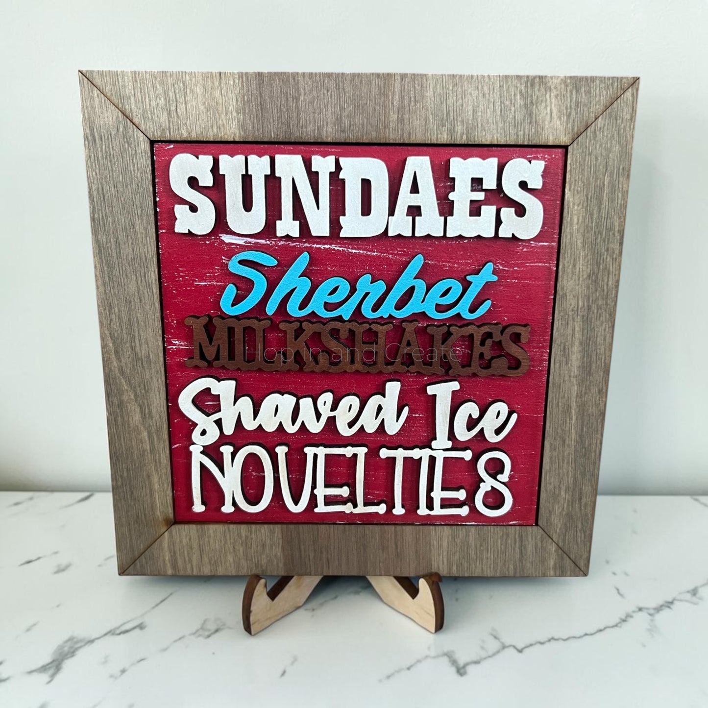Ice Cream Full Size Interchangeable Tiles