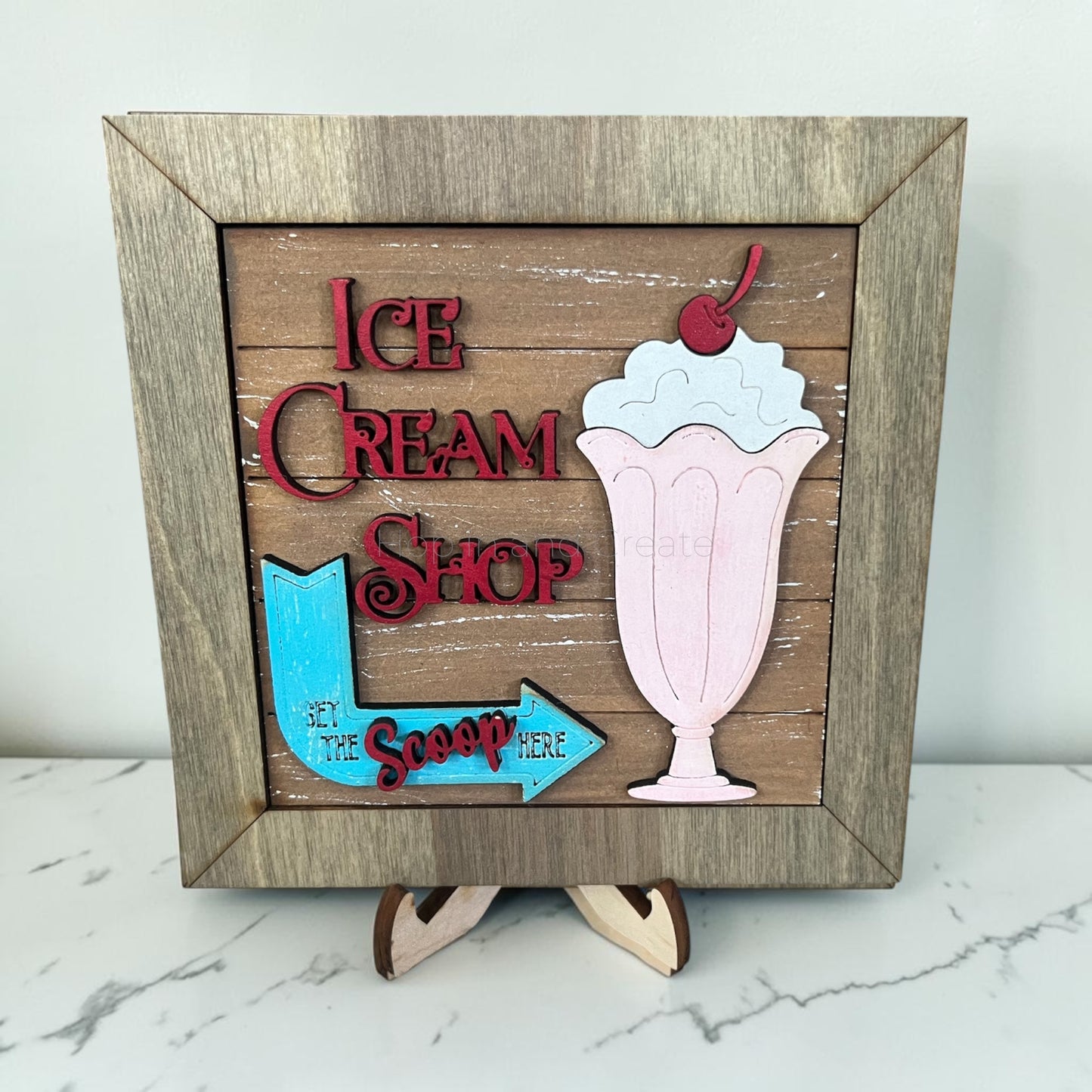 Ice Cream Full Size Interchangeable Tiles