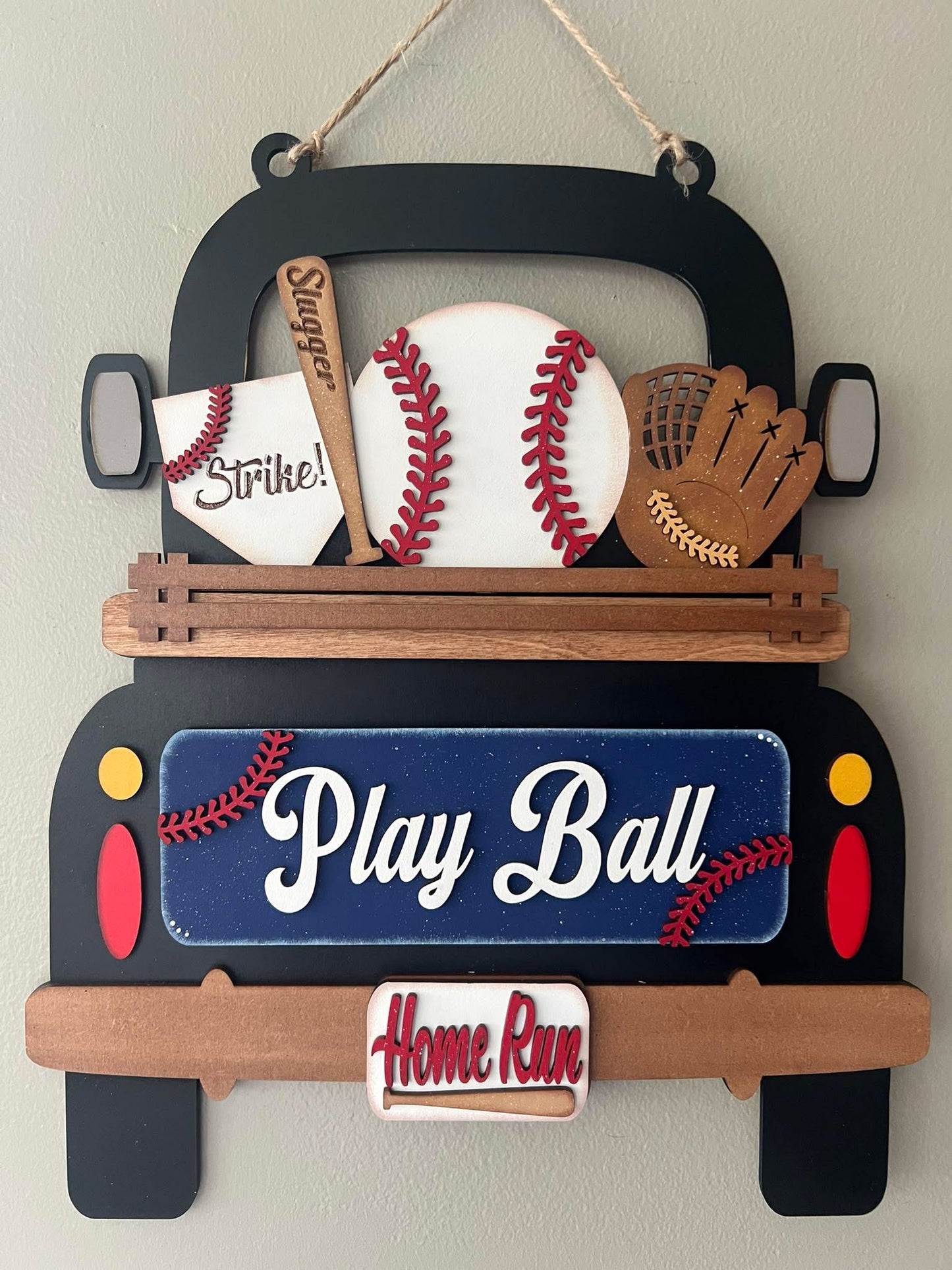 Baseball Hanging Truck | Cutting Board
