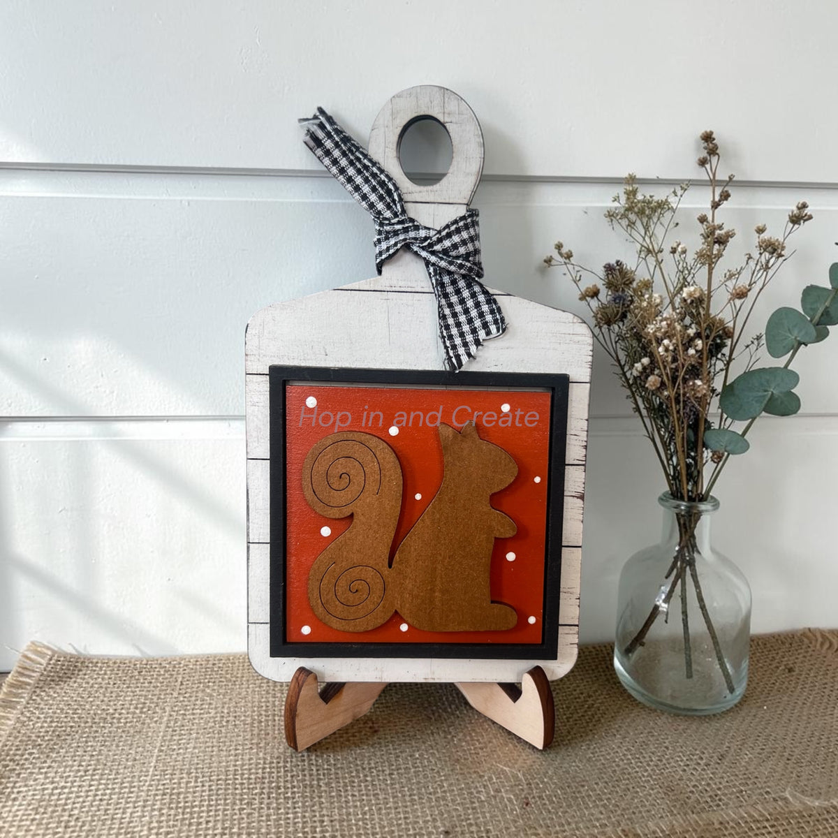 Autumn Harvest Mini Interchangeable Fall Tiles – Pumpkin, Acorn, Leaf & Squirrel Designs