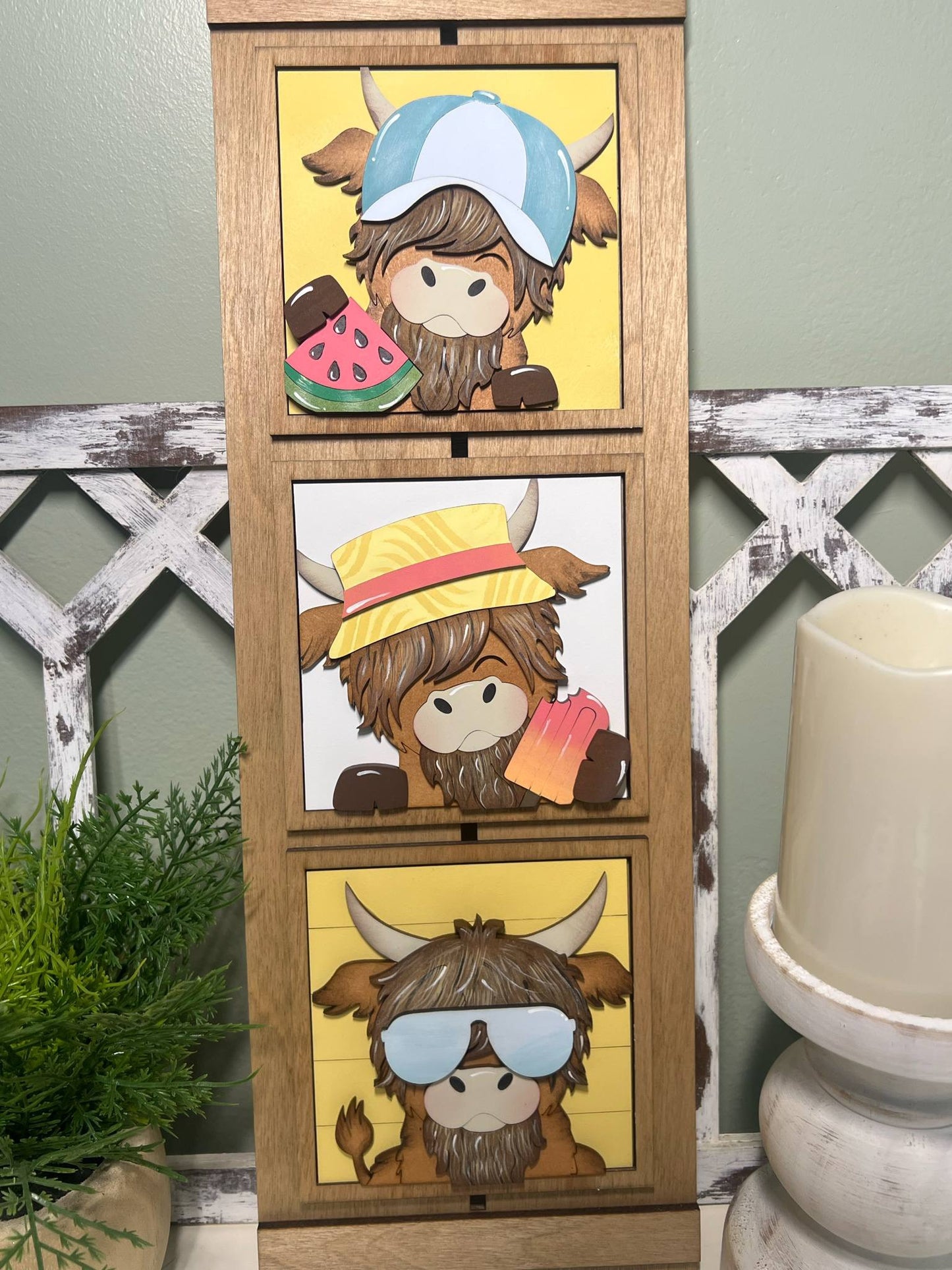 Summer Cow Tiles