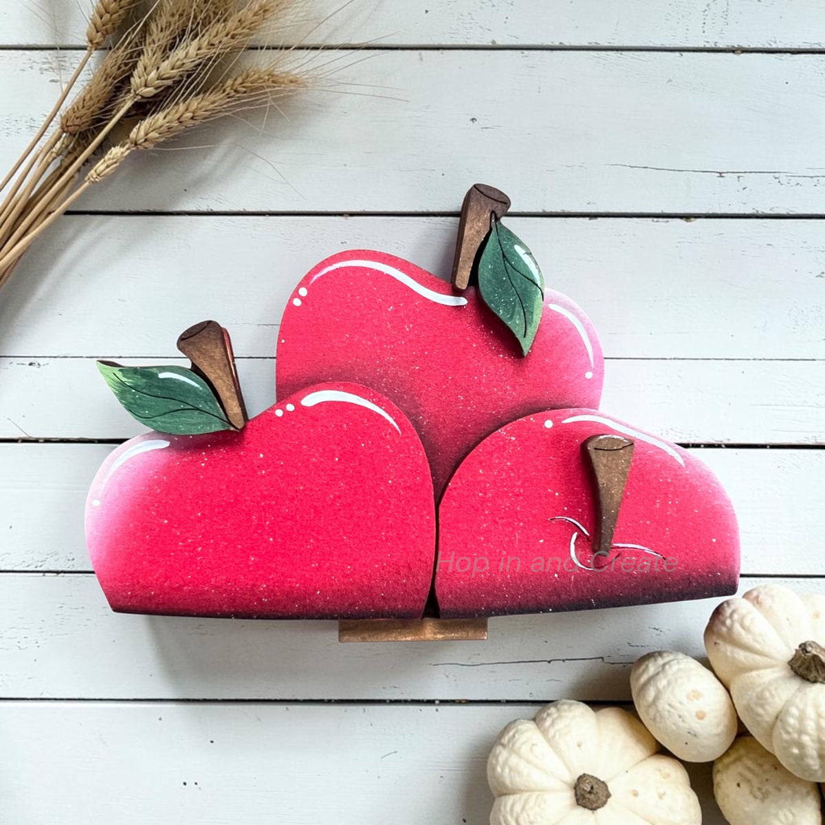 Fall Apple Mini Basket Insert