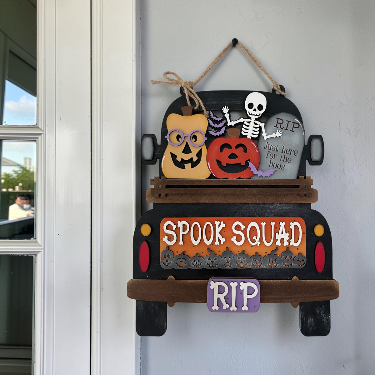 Halloween Skeleton Spook Squad Truck Insert | Interchangeable Truck Insert