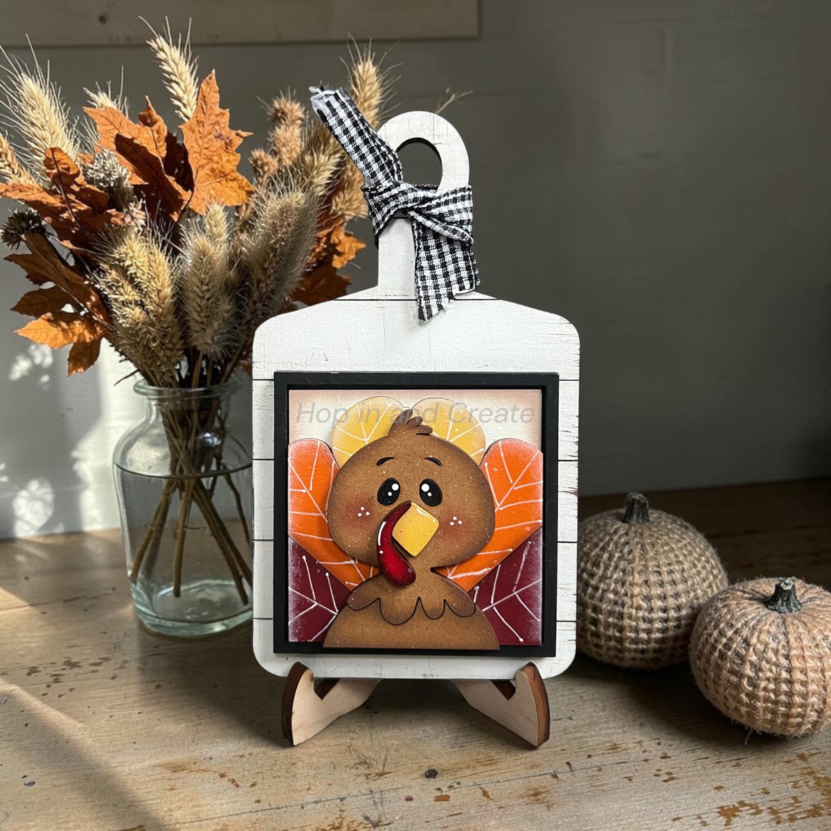 Thanksgiving Gobble till you Wobble Mini Tiles
