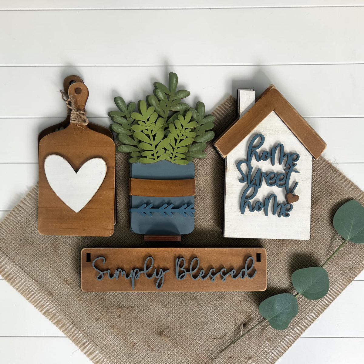 Simply Blessed Customizable Wagon Insert