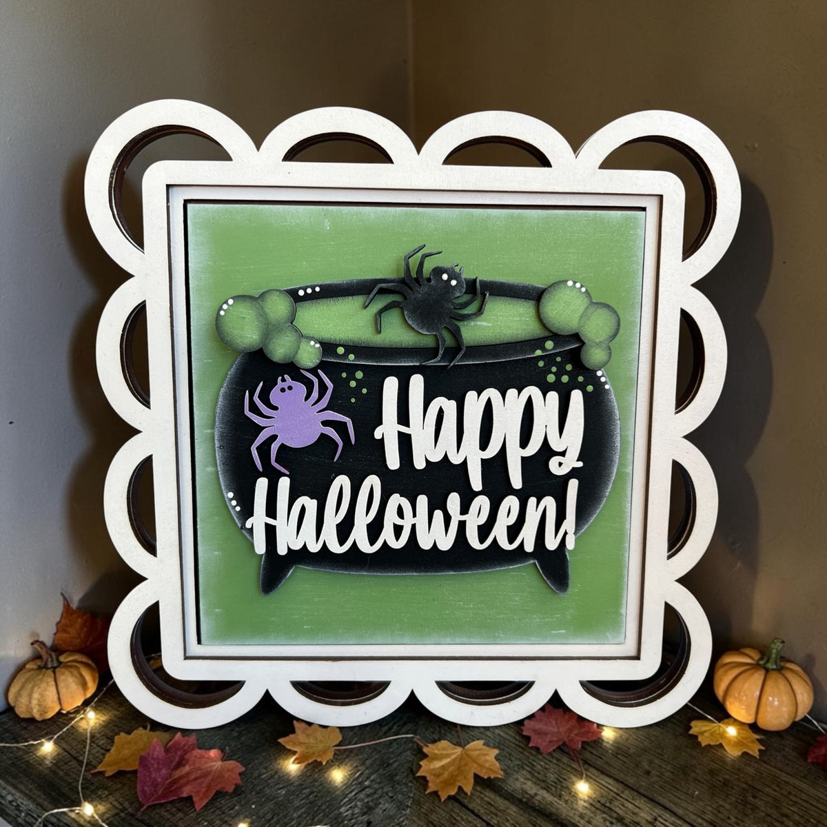 Spooky Halloween Interchangeable Tiles – 4.25” Full Size Tile Inserts