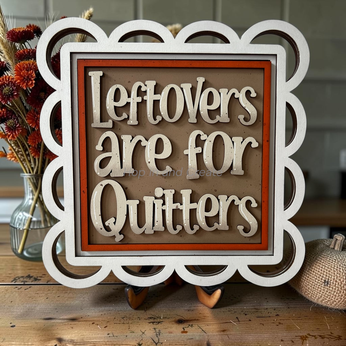 Thanksgiving Turkey Full Size Interchangeable Tiles – Hand-Painted Fall Décor