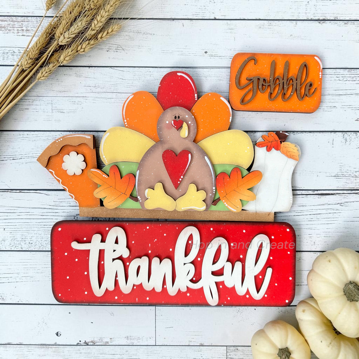 Thanksgiving Thankful Hanging Truck | Cutting Board