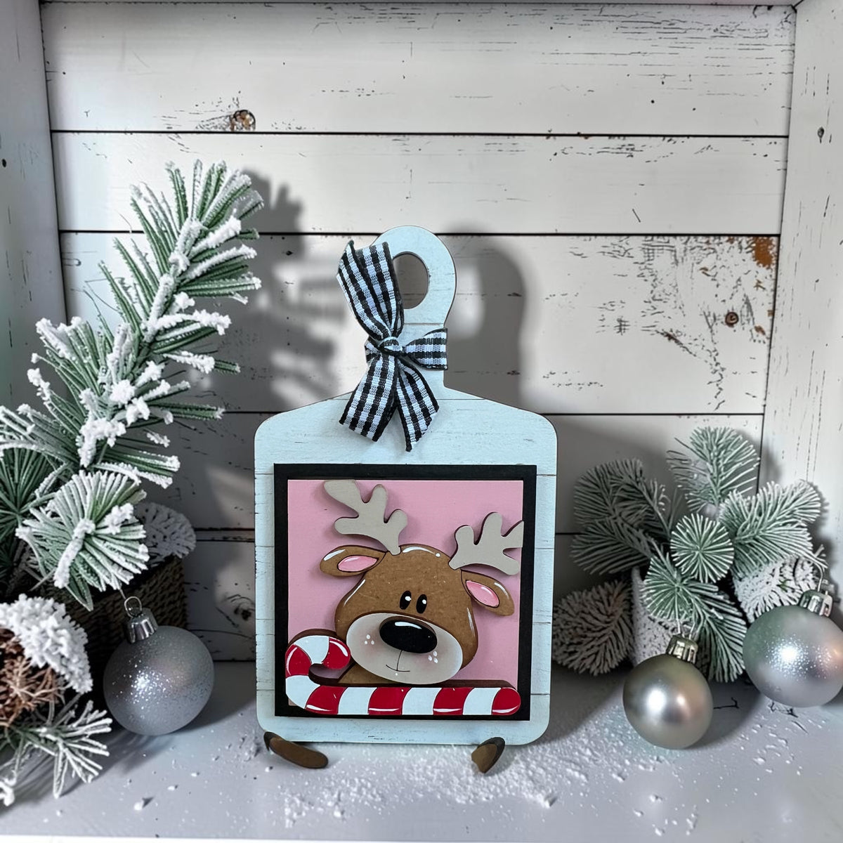 Christmas Reindeer Mini Tiles