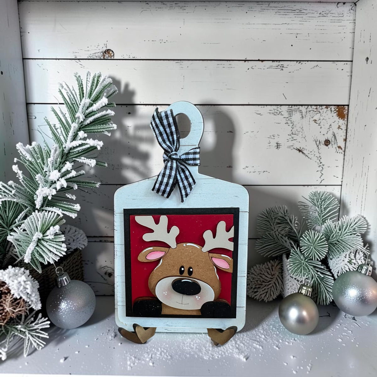Christmas Reindeer Mini Tiles