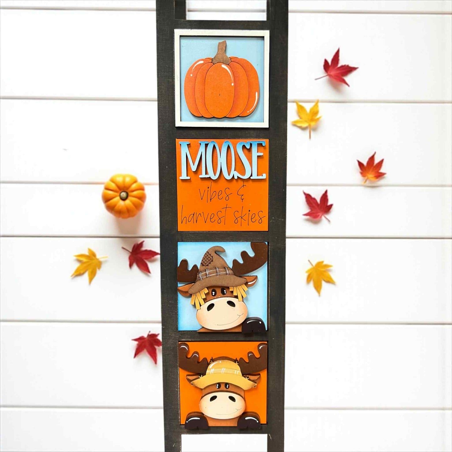 Fall Moose Mini Tiles