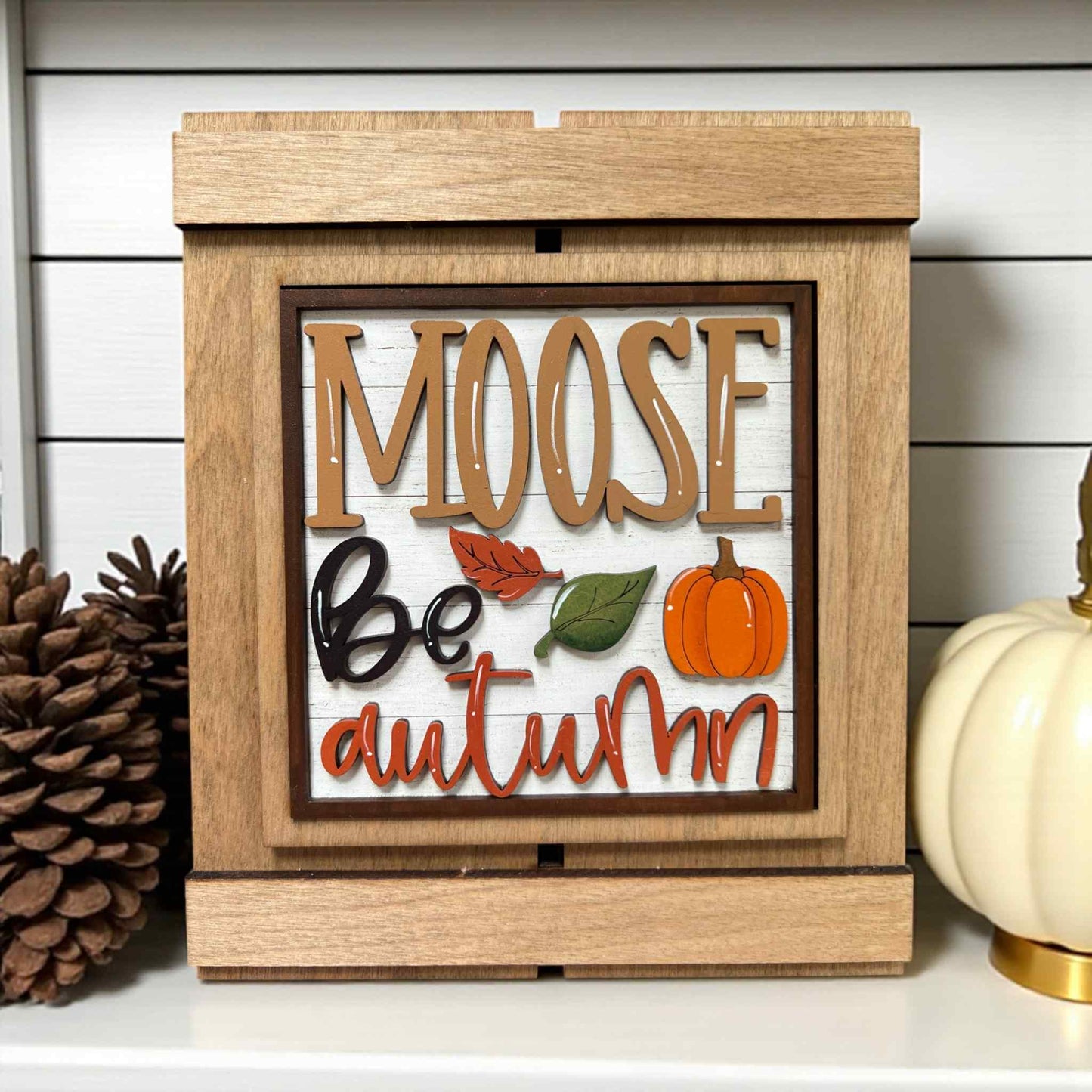 Fall Moose Tiles