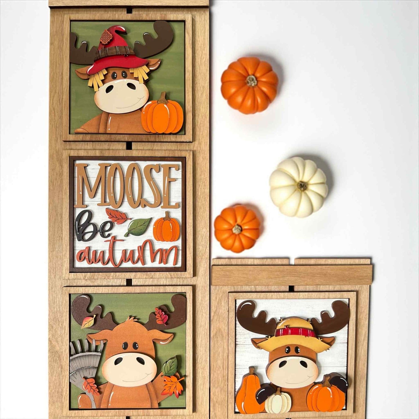Fall Moose Tiles