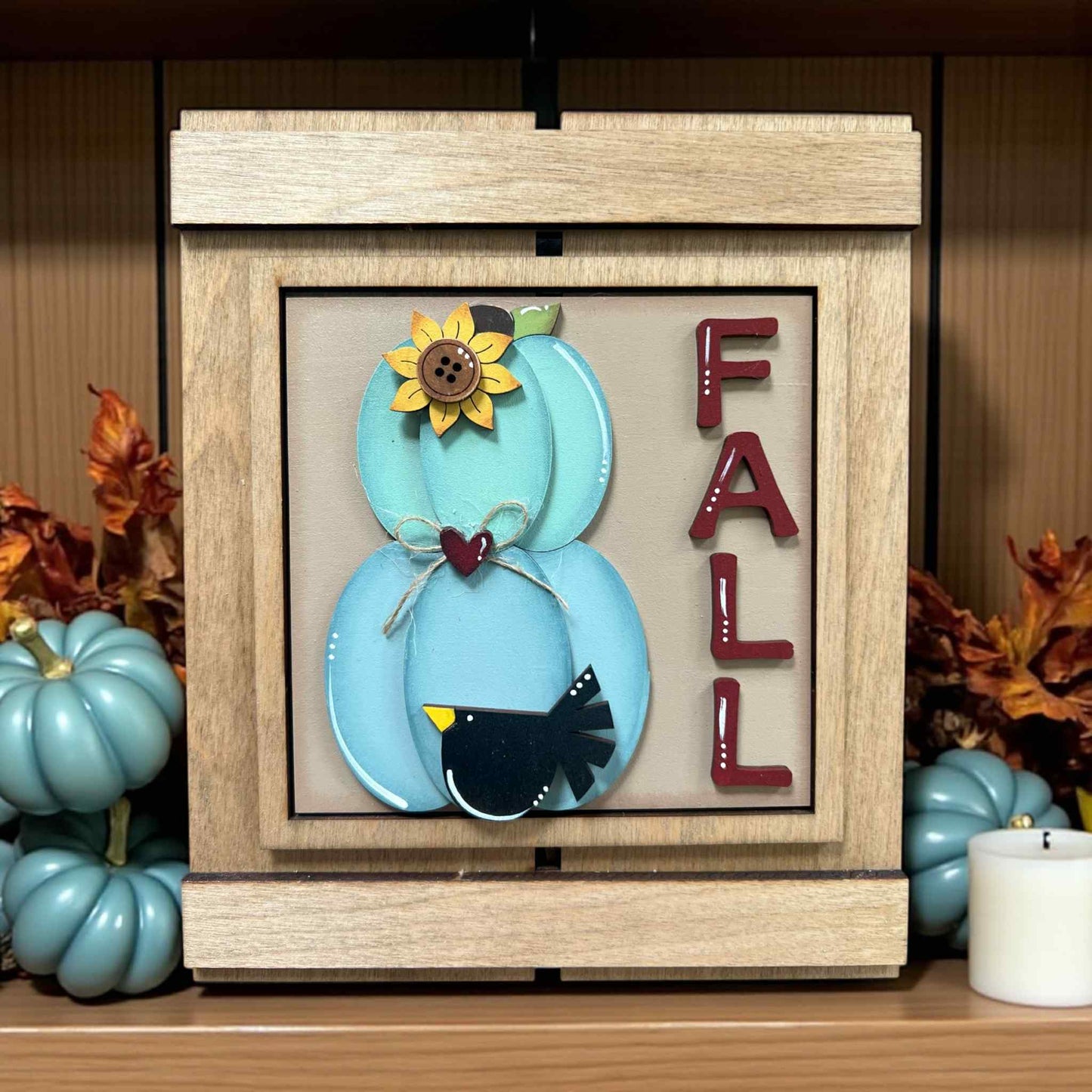 Fall 6 Sunflowers and Scarecrows Tiles