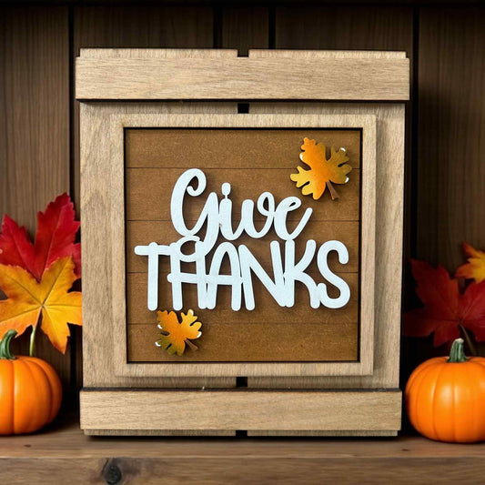 Thanksgiving Turkey Full Size Interchangeable Tiles – Hand-Painted Fall Décor