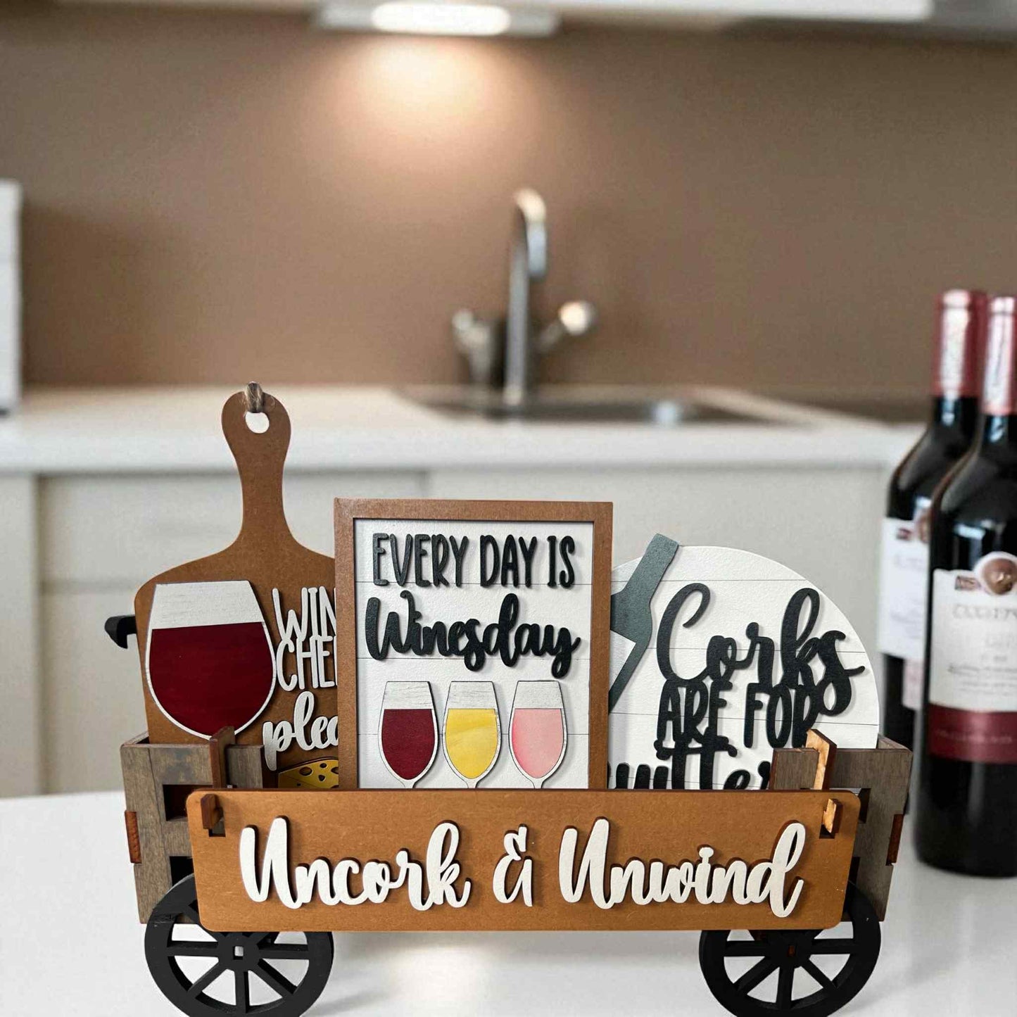 Home (Wine, Uncork and Unwind) Crate