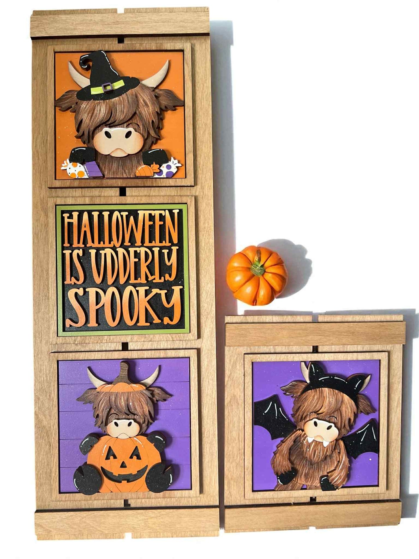 Halloween 5 (Highland Cows) Tiles