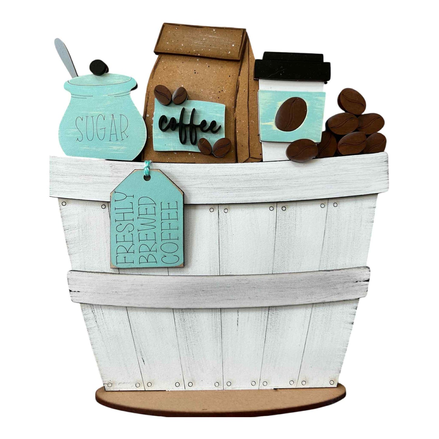 Coffee Basket Insert – Full Size | Interchangeable Kitchen Decor
