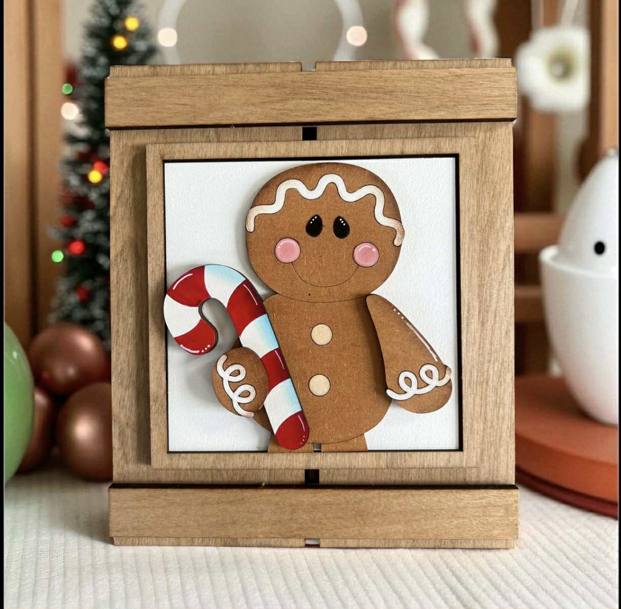 Christmas Gingerbread Crew 2 Tiles
