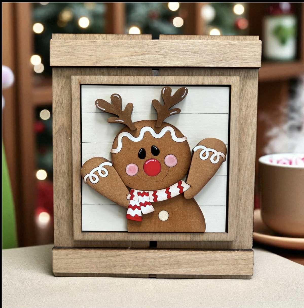 Christmas Gingerbread Crew 2 Tiles