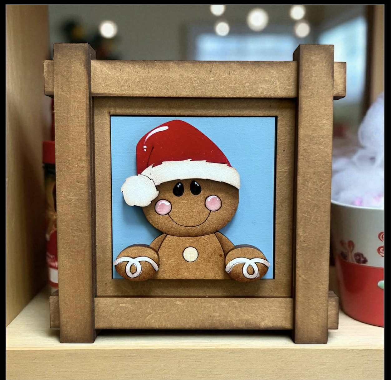 Christmas Gingerbread Mini Tiles