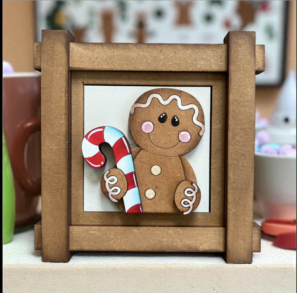 Christmas Gingerbread Mini Tiles