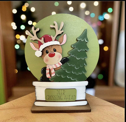 Christmas Reindeer Easel Insert