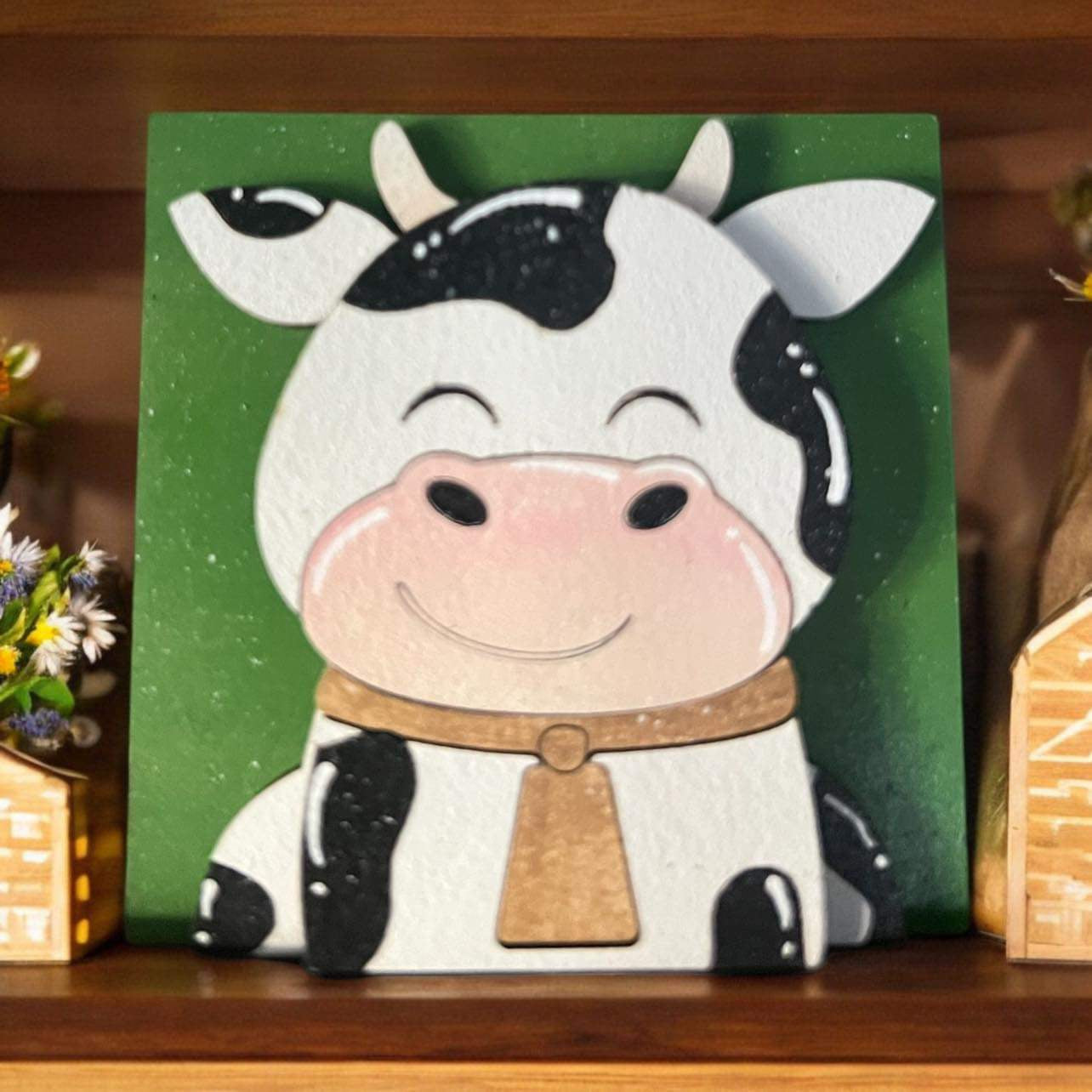 Dairy Cow Mini Tiles