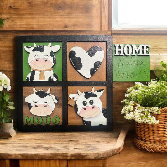 Dairy Cow Mini Tiles