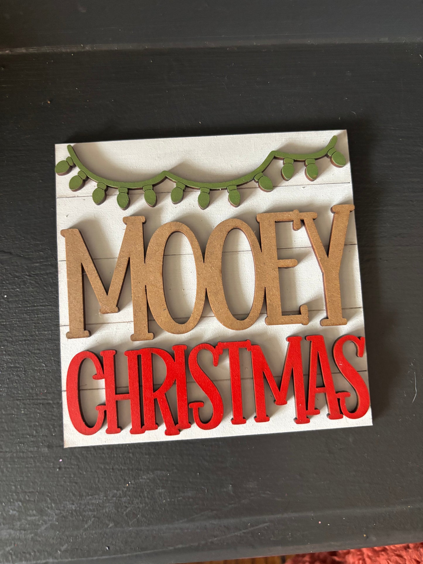 Christmas Highland Cow Tiles