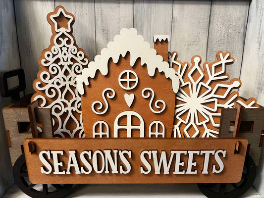 Christmas Gingerbread Crate