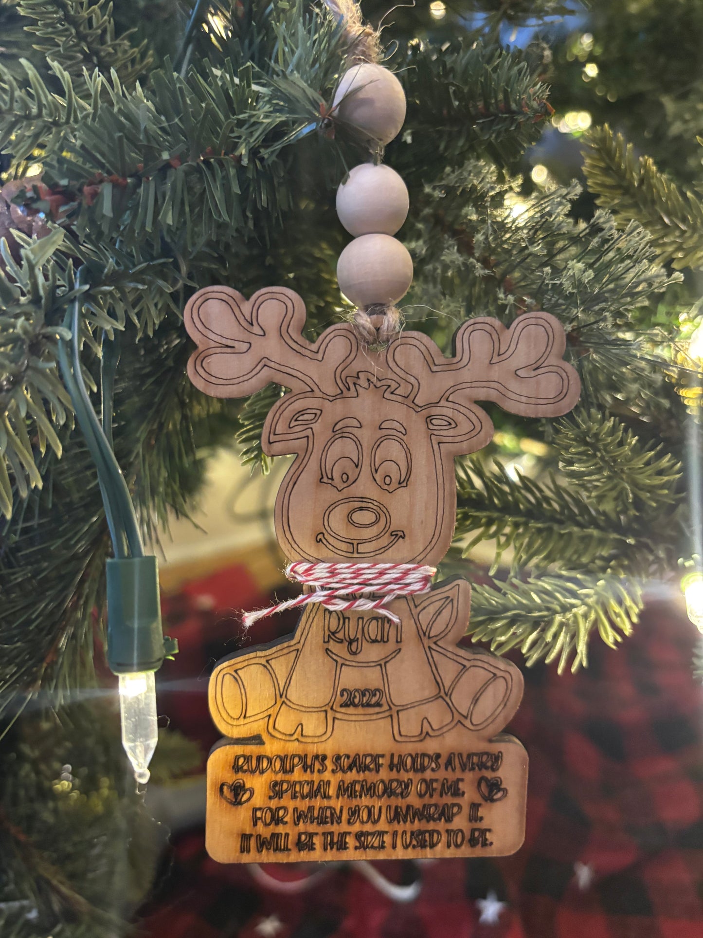 Baby Reindeer Ornament