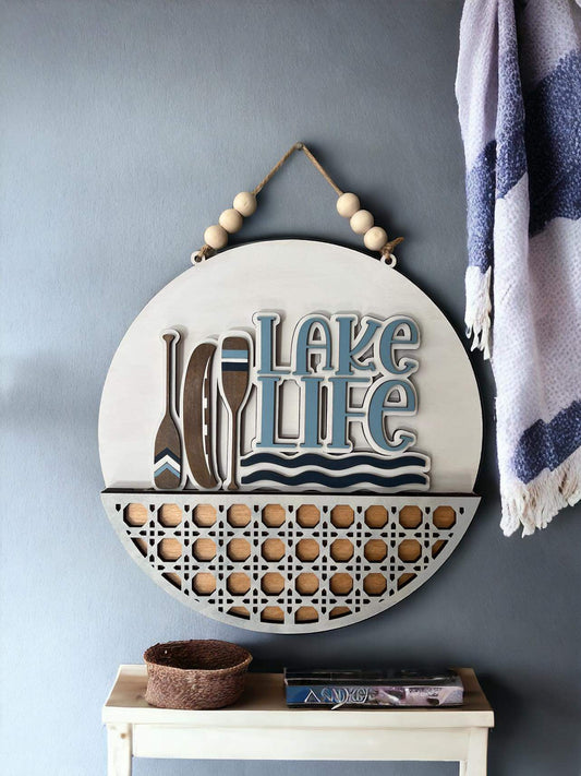 Lake Life Welcome Sign