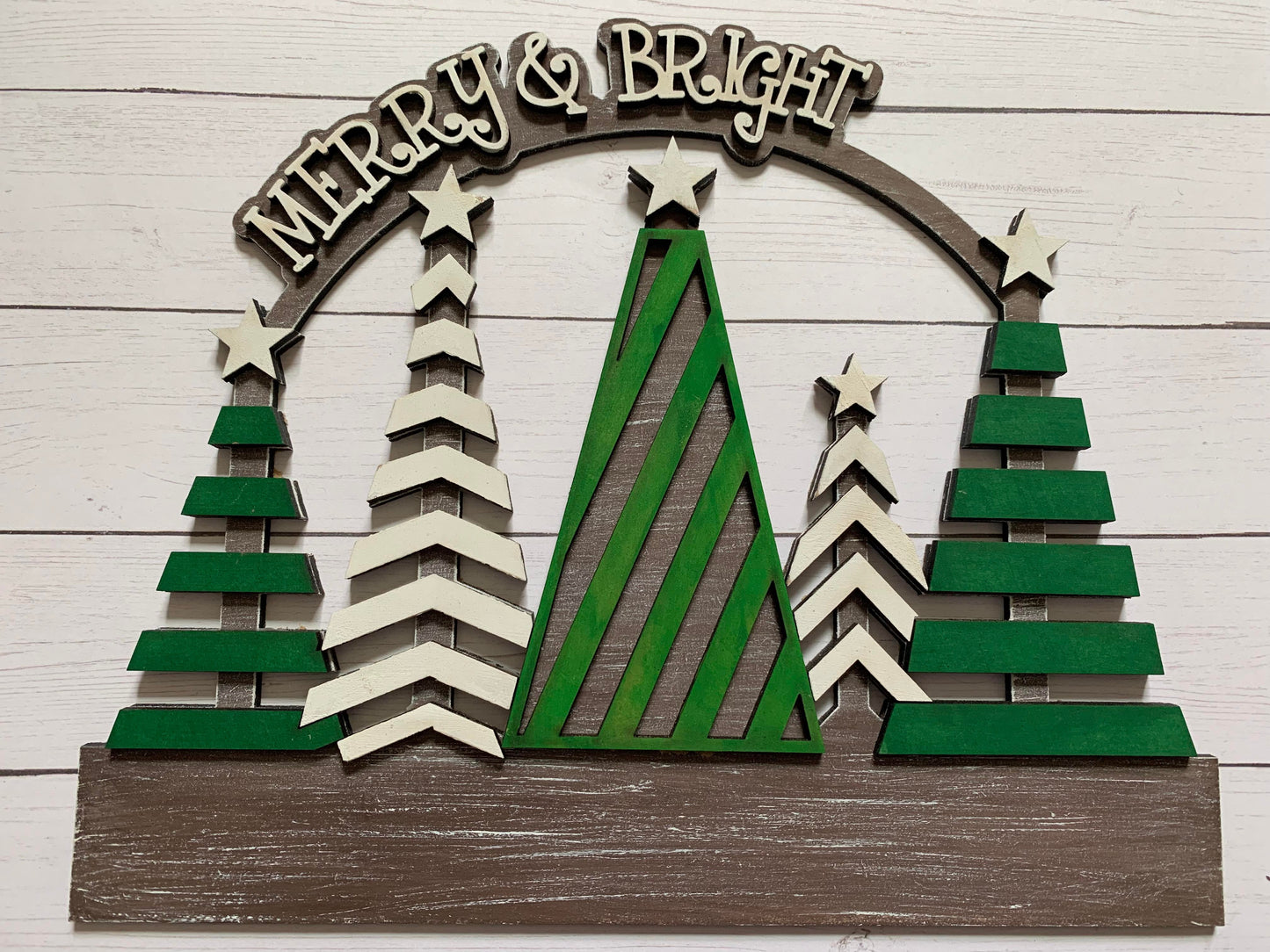 Christmas Trees Welcome Sign