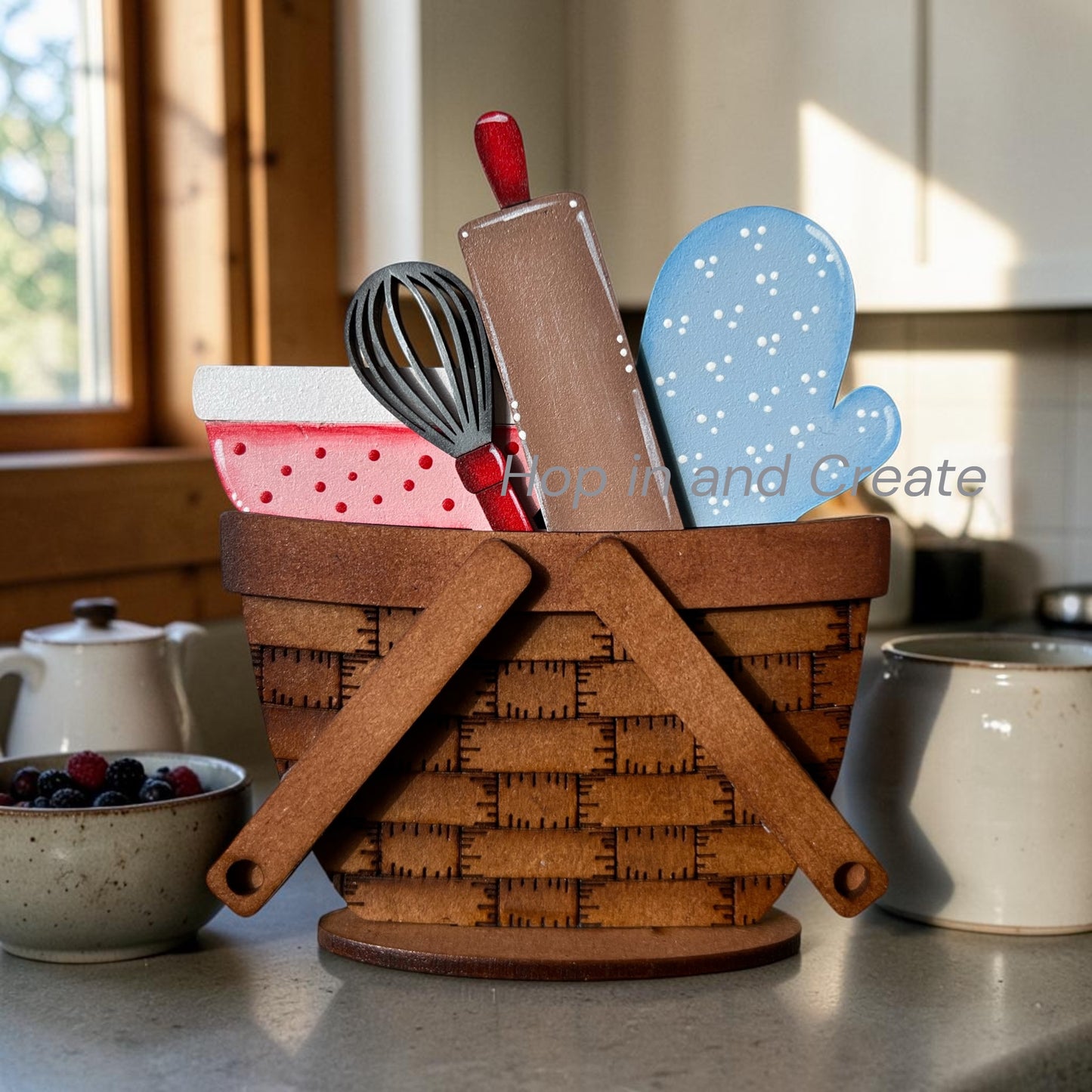 mini interchangeable baking basket insert