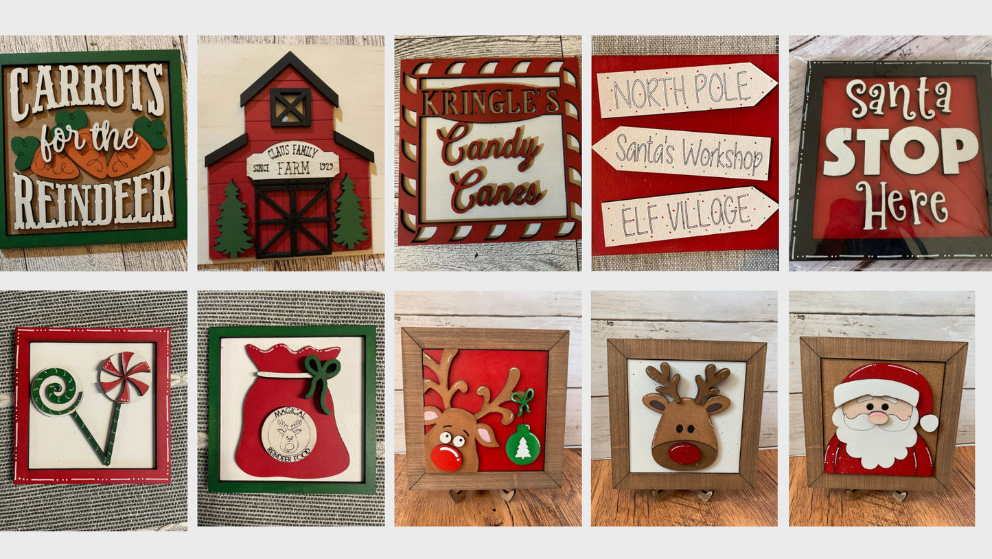 Christmas North Pole Tiles