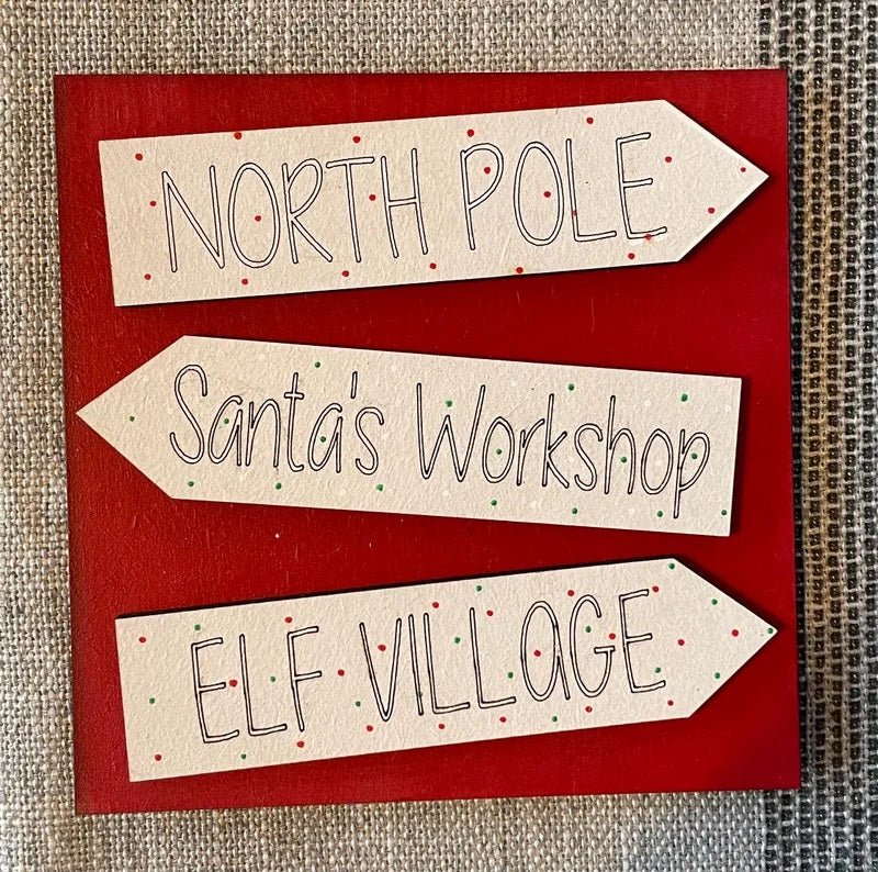 Christmas North Pole Tiles
