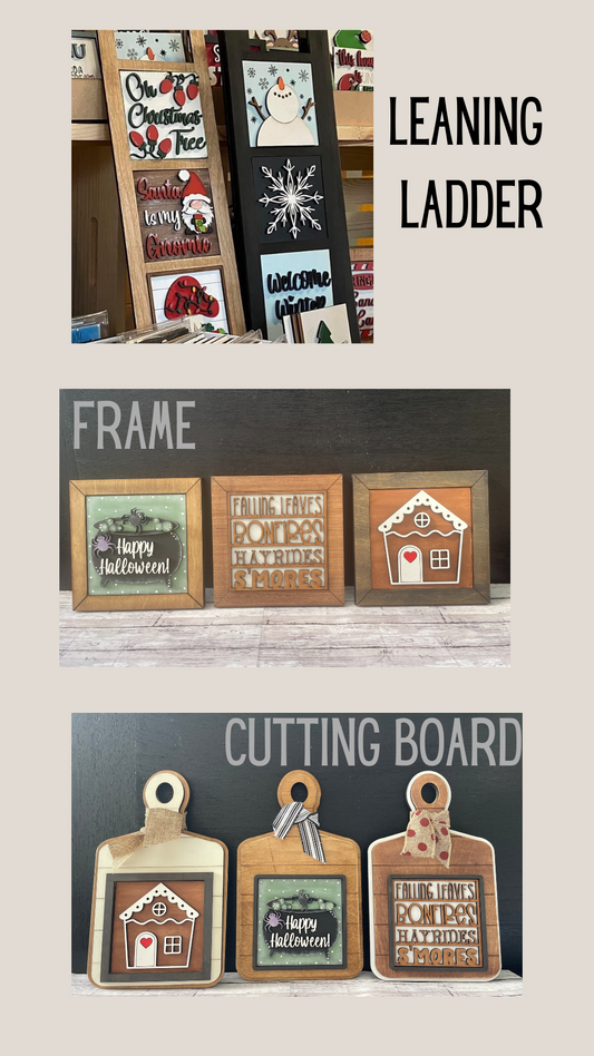 Tile Accessories: Ladder and Frame