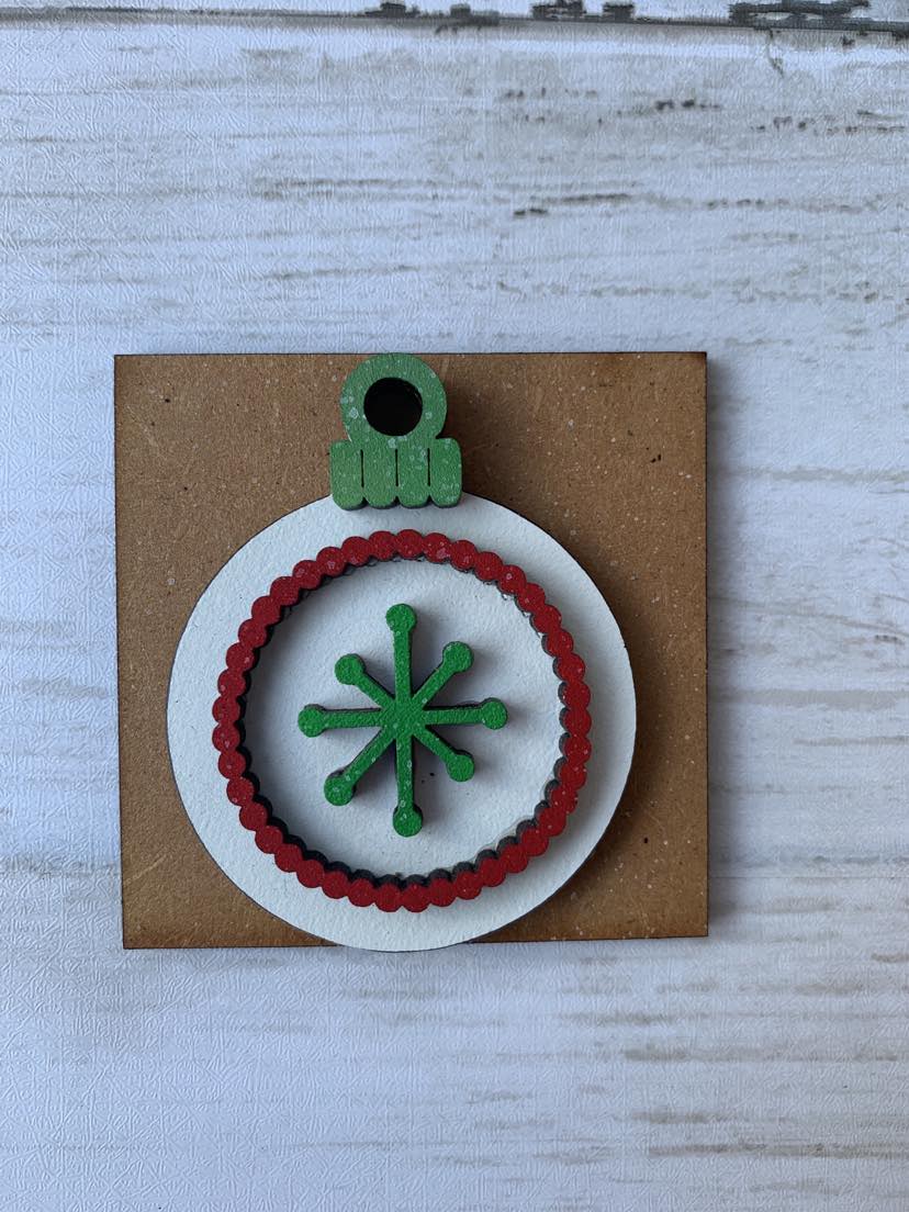 Traditional Christmas Mini Tiles