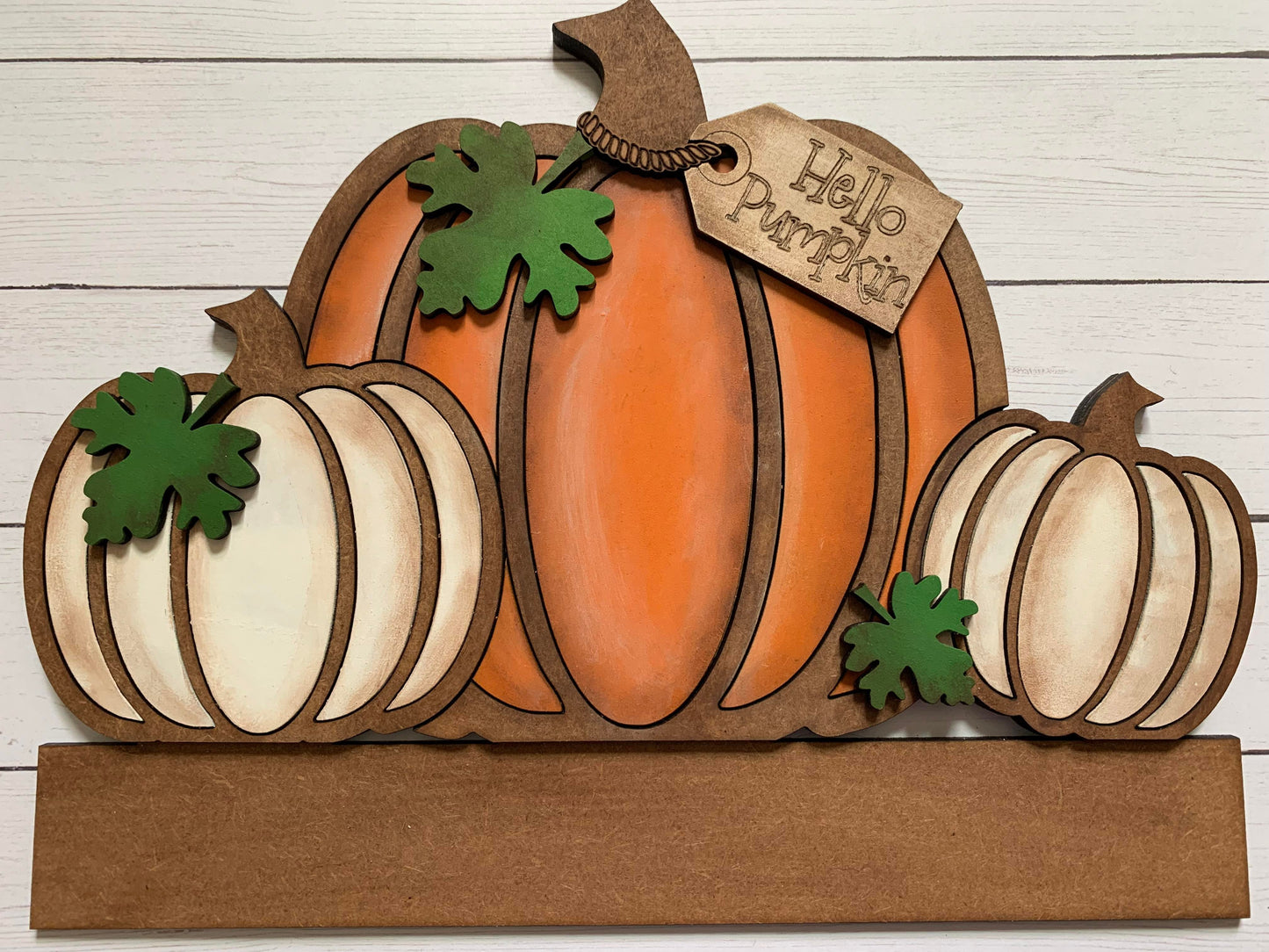 Fall Pumpkin Welcome Sign