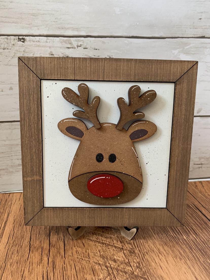 Christmas Santa Reindeer Tiles