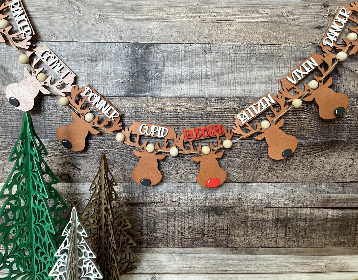 Reindeer Garland